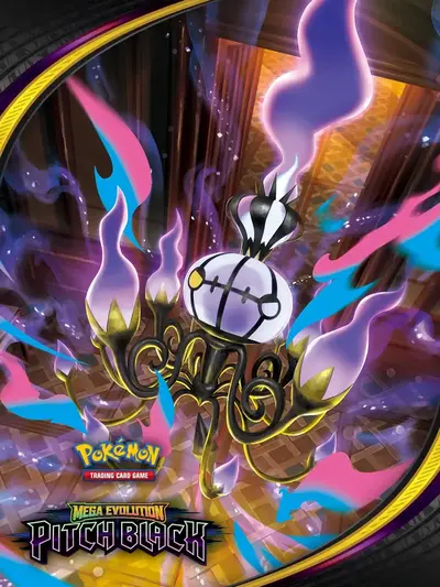 Mega Chandelure ex Pitch Black