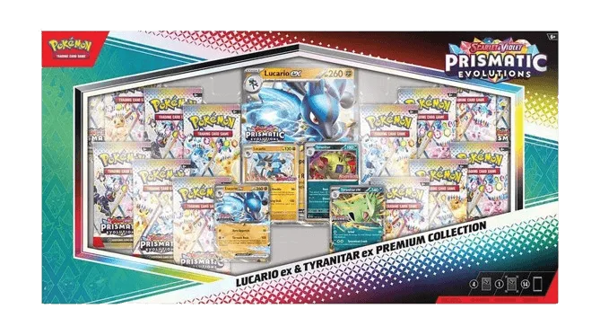 Lucario Ex & Tyranitar Ex Premium Collection